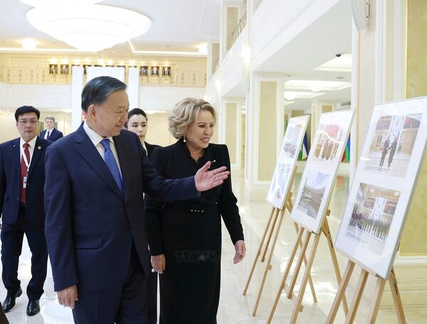 Top leader meets with Chairwoman of Russia’s Federation Council